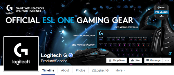 facebook cover photo logitech