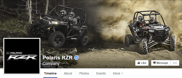 facebook cover photo polaris rzr