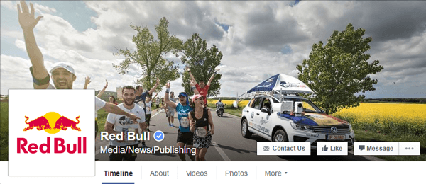 facebook cover photo red bull