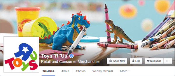 facebook cover photo toys r us