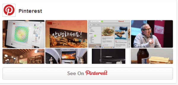 pinterest widgets plugin