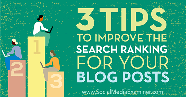 improve blog post search ranking