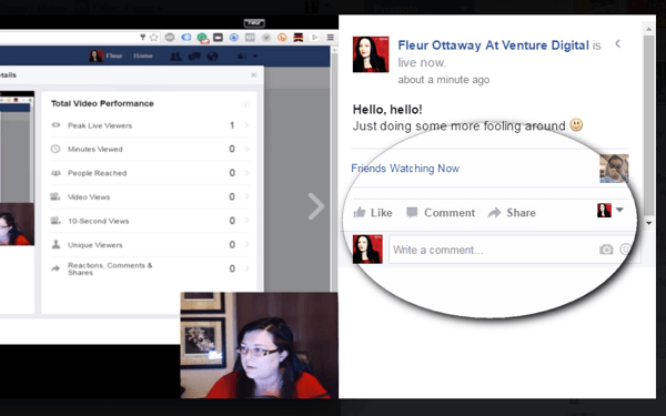 facebook live view comments on desktop