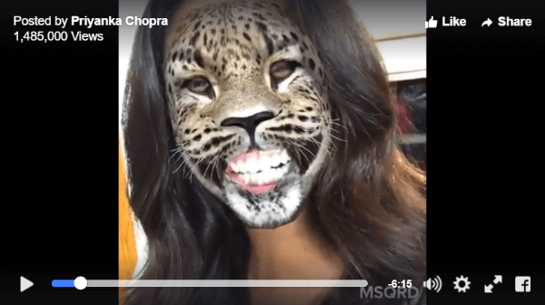 facebook live msqrd