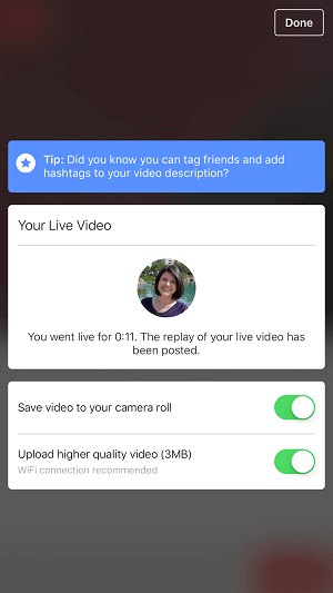 download facebook live video