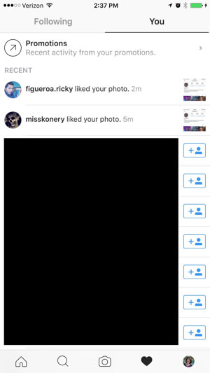 instagram promote post