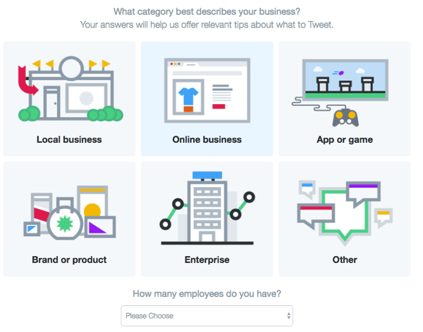 twitter dashboard setup