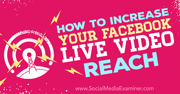 improve facebook live video performance