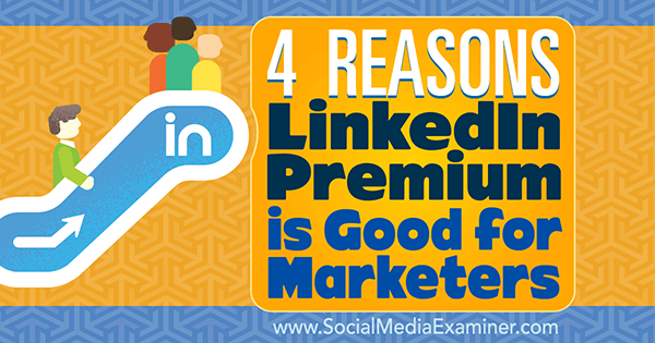 marketing with linkedin premium