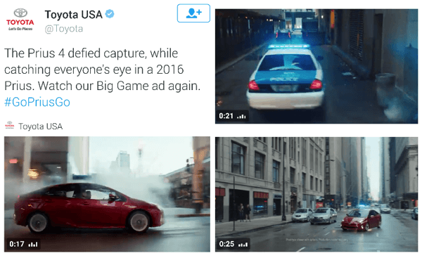 toyota twitter video ad