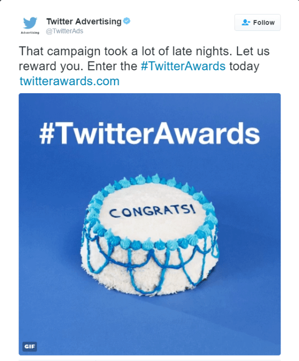 twitter awards