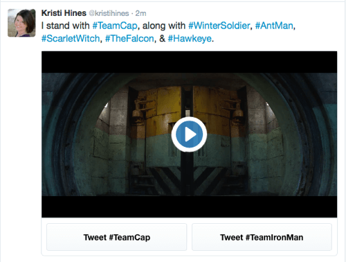 marvel twitter conversational ad