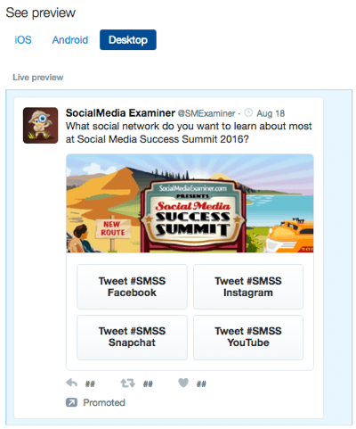 twitter conversational ad instant unlock card