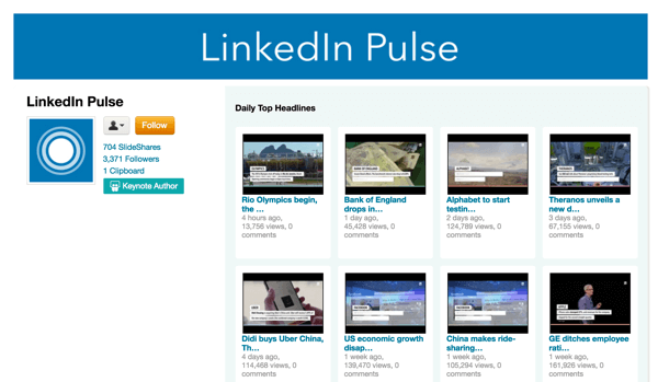 linkedin pulse