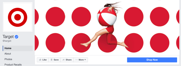 target facebook cover photo
