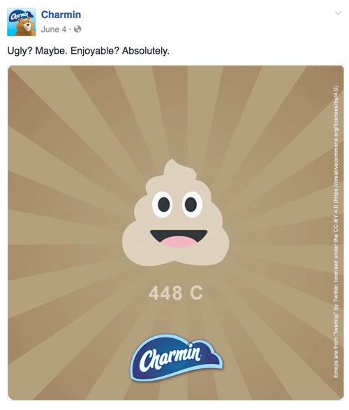 charmin facebook post