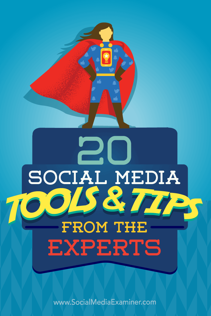 Tips on 20 ways to up your marketing with expert tips and tools.