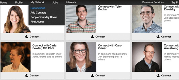 linkedin people you may know