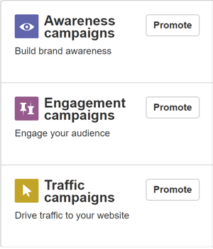 types of campaigns