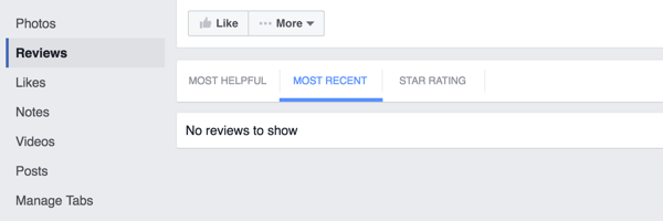 facebook page reviews tab