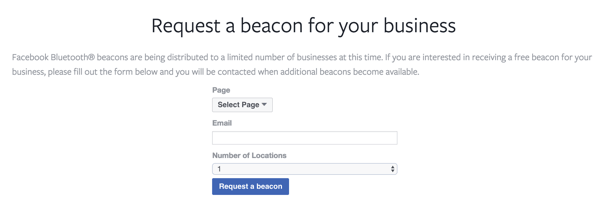 facebook beacon