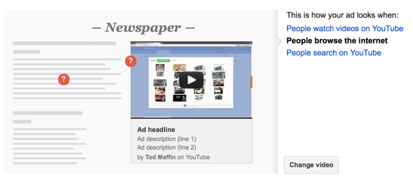 preview your youtube ad as you create it
