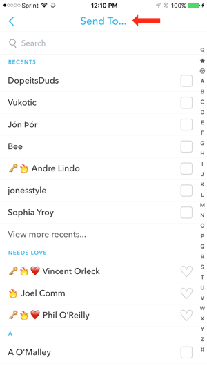 snapchat suggest friend