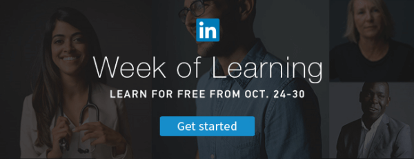 linkedin top skills week of learning