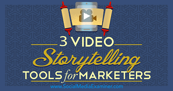 tools to make promo videos to share on social media