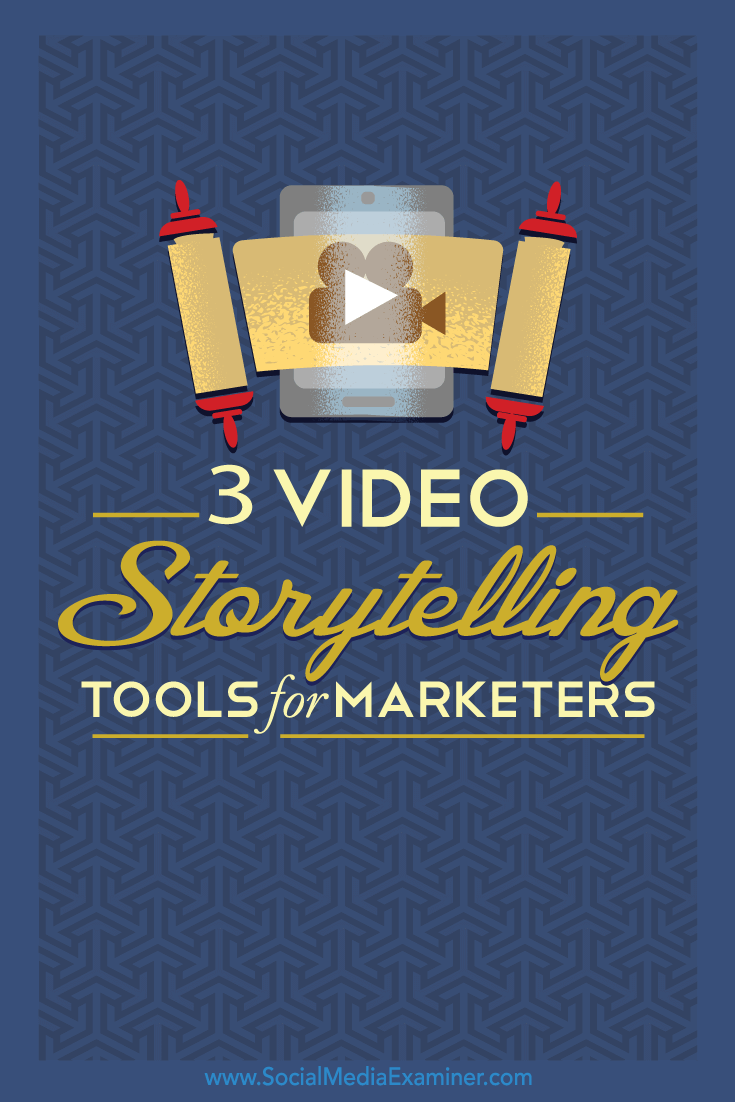 Tips on three tools with step-by-step tutorials to help social marketers create beautiful videos.