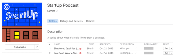 startup podcast