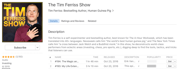 the tim ferriss show