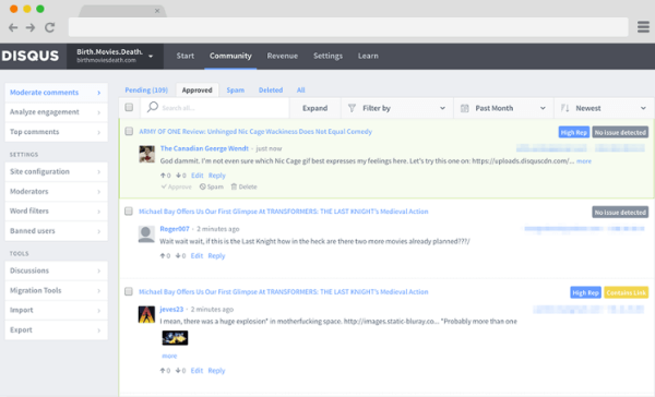 Disqus rolled out a smarter, more powerful moderation panel that reduces the time users spend managing comments.