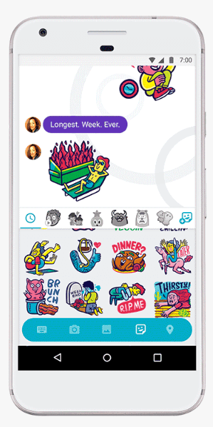 Google unveiled a new sticker pack in Google Allo to help you celebrate all aspects of Thanksgiving.