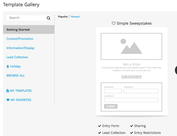View your template options in the ShortStack template gallery.
