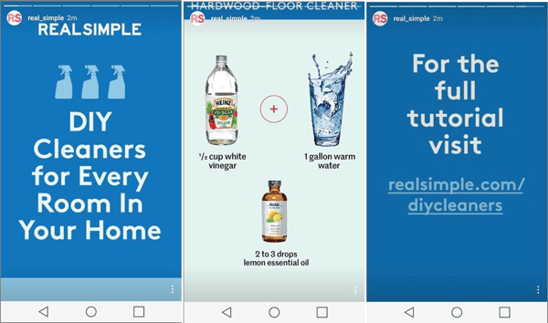 instagram stories real simple