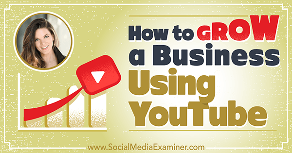 How to Grow a Business Using YouTube featuring insights from Sunny Lenarduzzi on the Social Media Marketing Podcast.