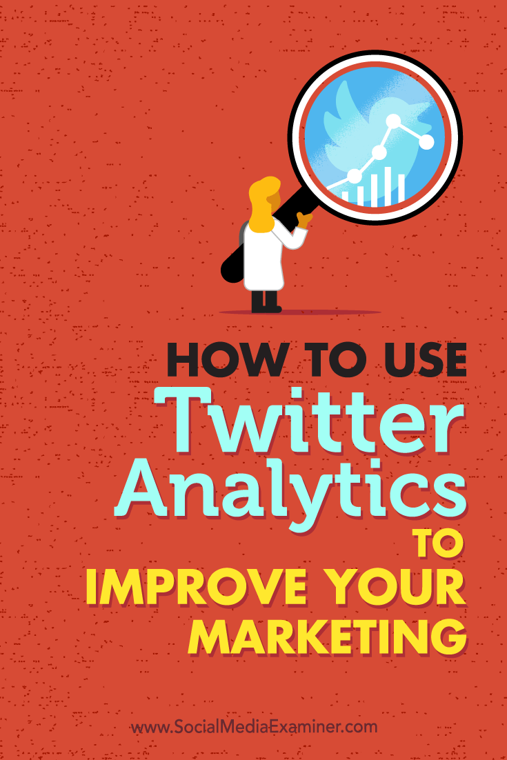 How to Use Twitter Analytics to Improve Your Marketing by Nicky Kriel on Social Media Examiner.