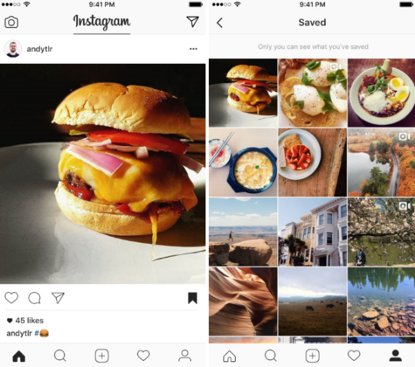 Instagram saved posts is available now as part of Instagram version 10.2 for both iOS and Android.