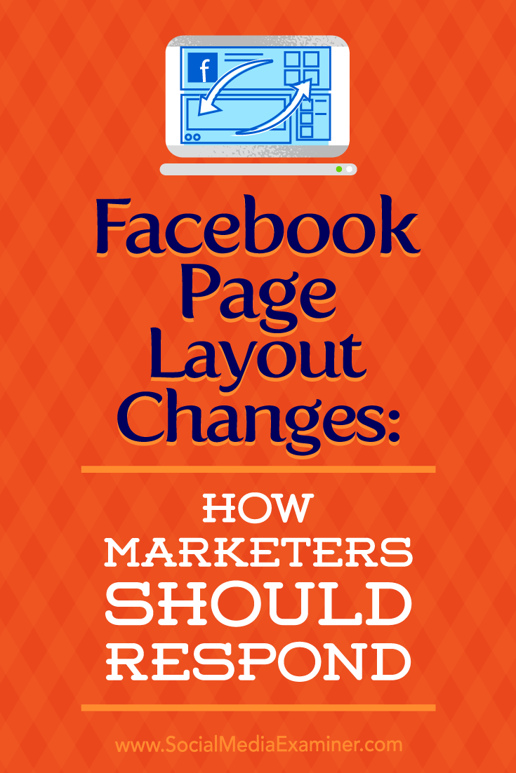 Facebook Page Layout Changes: How Marketers Should Respond by Kristi Hines on Social Media Examiner.