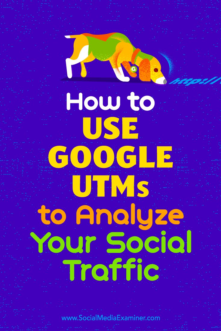 How to Use Google UTMs to Analyze Your Social Traffic by Tammy Cannon on Social Media Examiner.