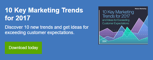 10 Key Marketing Trends for 2017 and Ideas for Exceeding Customer Expectations