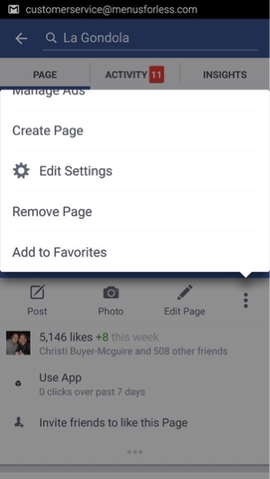 On mobile, visit your Facebook page and tap Edit Settings. On desktop, click Settings.