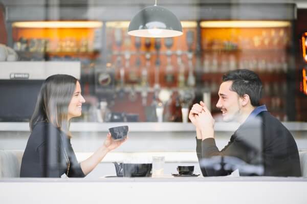 Treat being on camera like having a coffee with a friend.