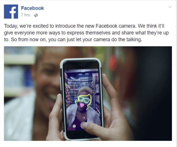 Facebook rolls out Facebook Stories globally.