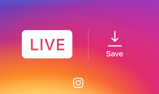 Instagram rolls out ability to save live video to a phone once the broadcast ends.