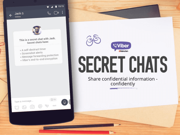 Mobile messaging app, Viber, released a Snapchat-like update to its service called Secret Chats.