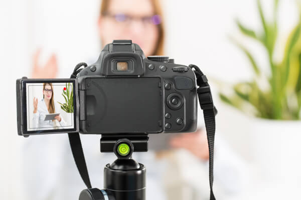 A digital SLR is a great choice for recording quality video.