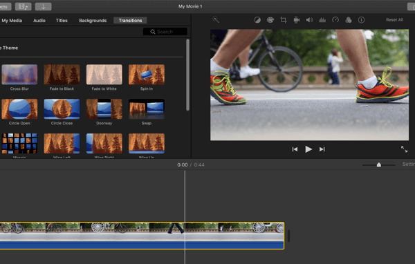 iMovie is an excellent video editing option for beginners.