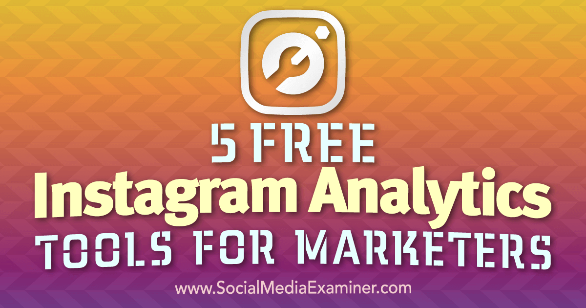 Use analytic tools find out if your Instagram marketing is working.